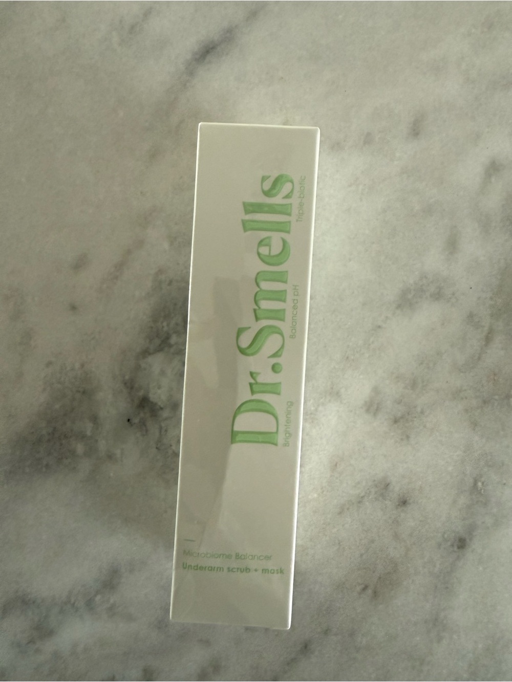 Dr. Smells Microbiome Balancer Underarm Scrub + Mask